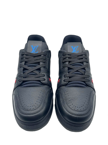 louis vuitton trainer BLACK SIGNATURE