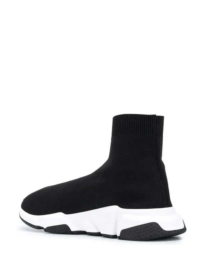 BALENCIAGA SPEED TRAINER BLACK WHITE