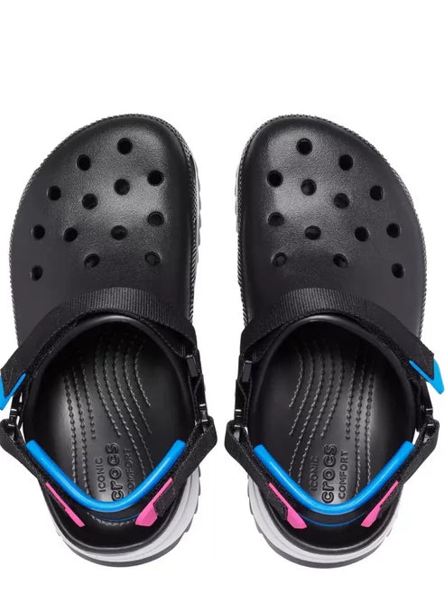 Crocs classic hiker clogs black