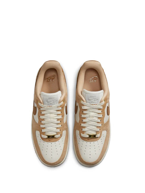 Nike Airforce 1 vachetta tan suede