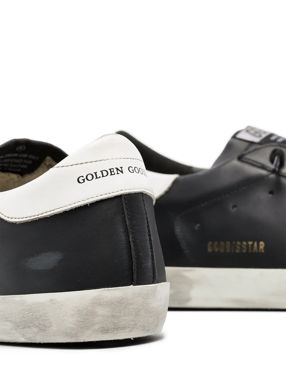 GOLDEN GOOSE SUPERSTAR BLACK WHITE