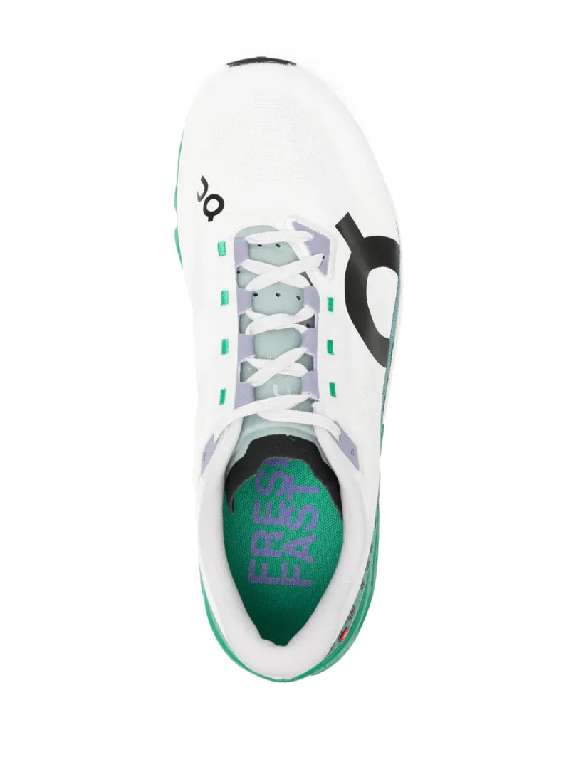 On Cloud Monster Hyper White Green