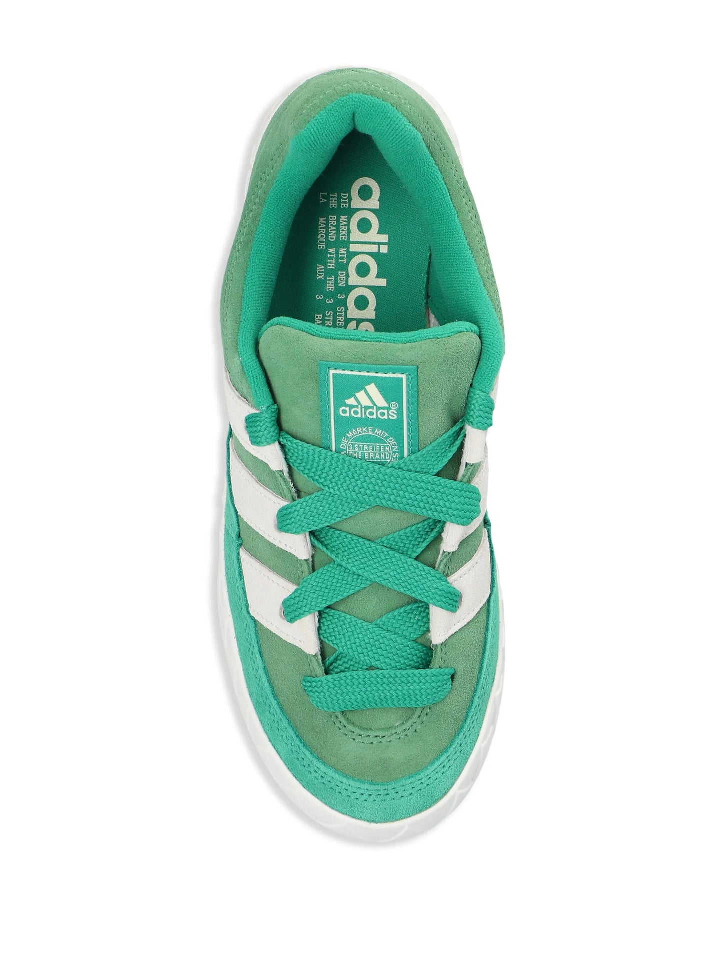 Addidas adimatic green crystal white sale