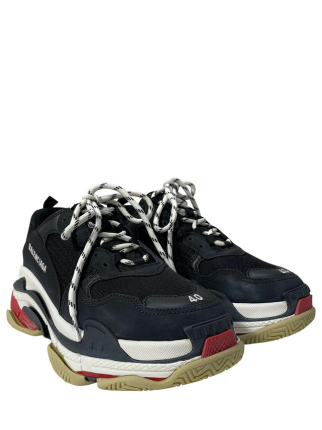 Balenciagaa Tripe S Black White Red - 4