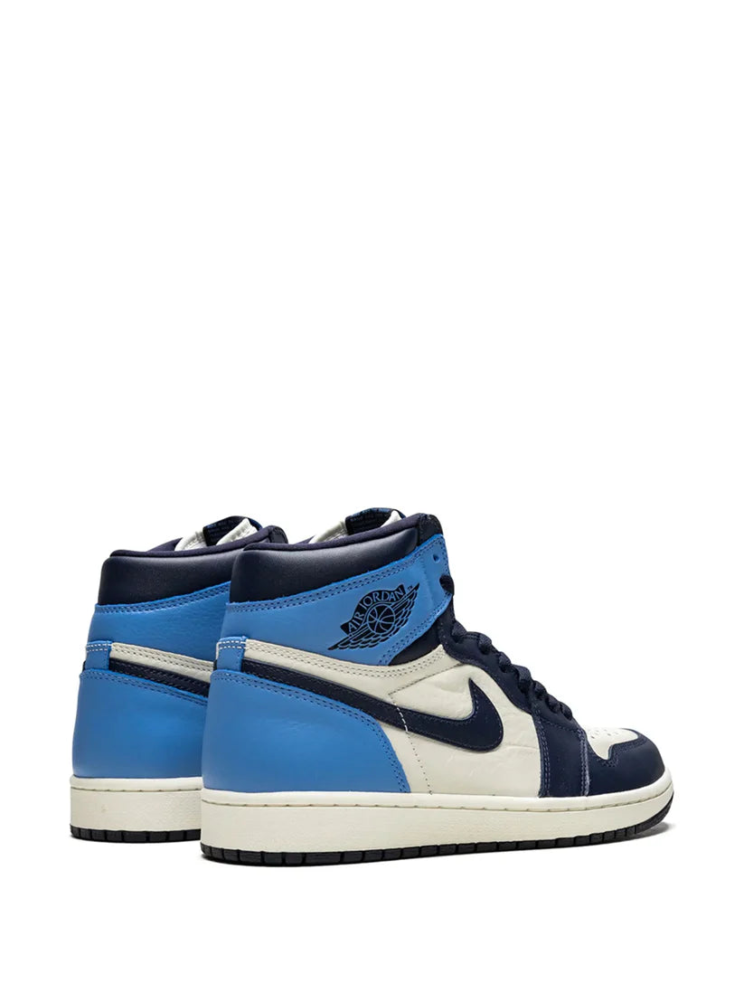 Nik_eAir Jordan Retro 1 Obsidian Blue UA - 3