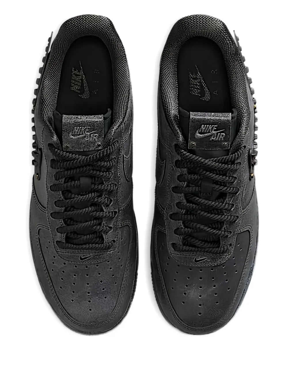 Nik_e Airforce 1 Low Medium Ash Black Fix - 2