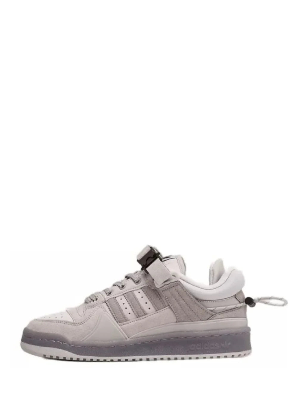 adidass fourm bad bunny light grey