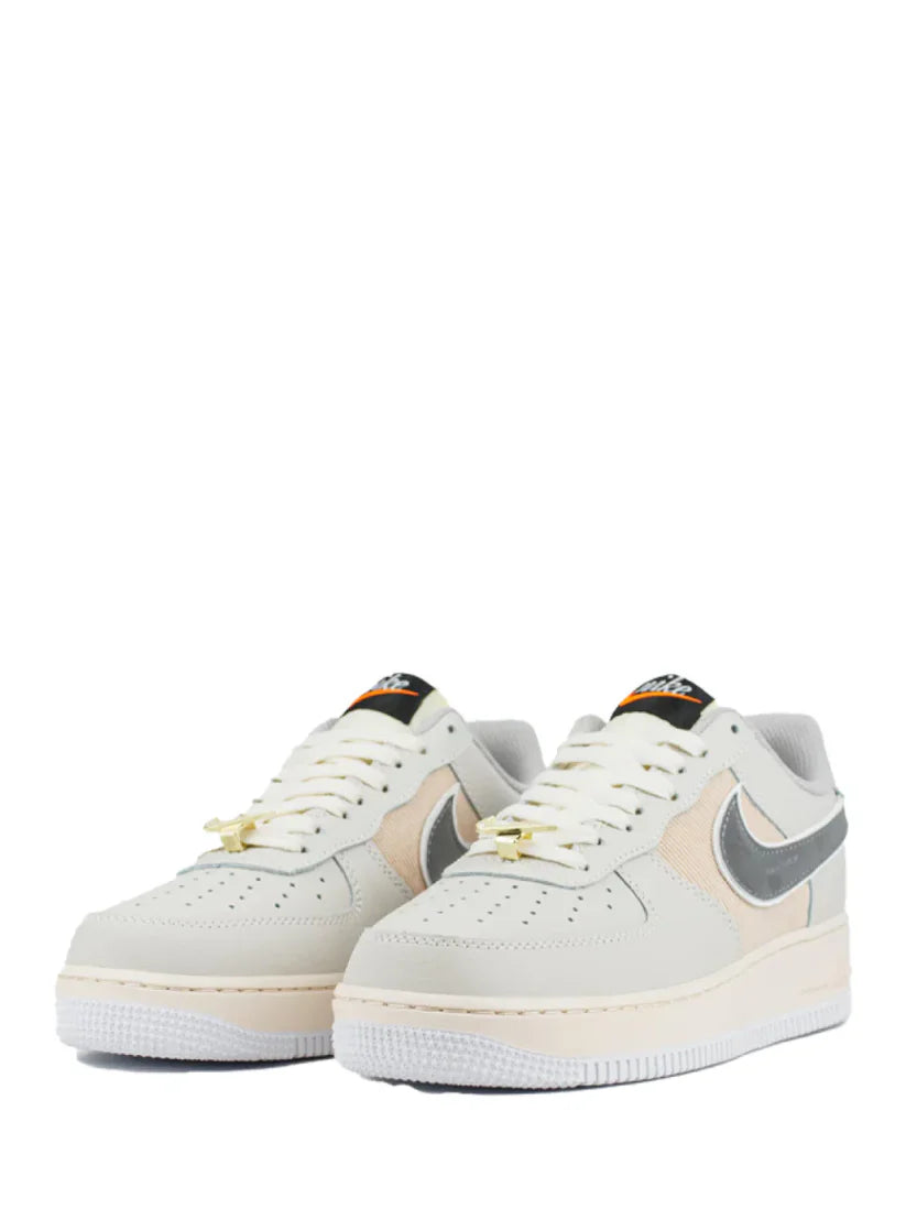 Nik_e Airforce 1 Low Beige Reflective Fix
