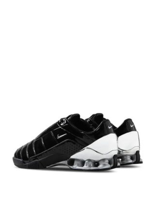 Nikee Total 90 Shox MagiaBlack and Metallic Silver