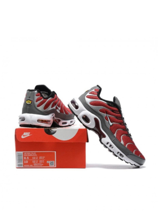 Nikee Airmax plus team red cool grey fix