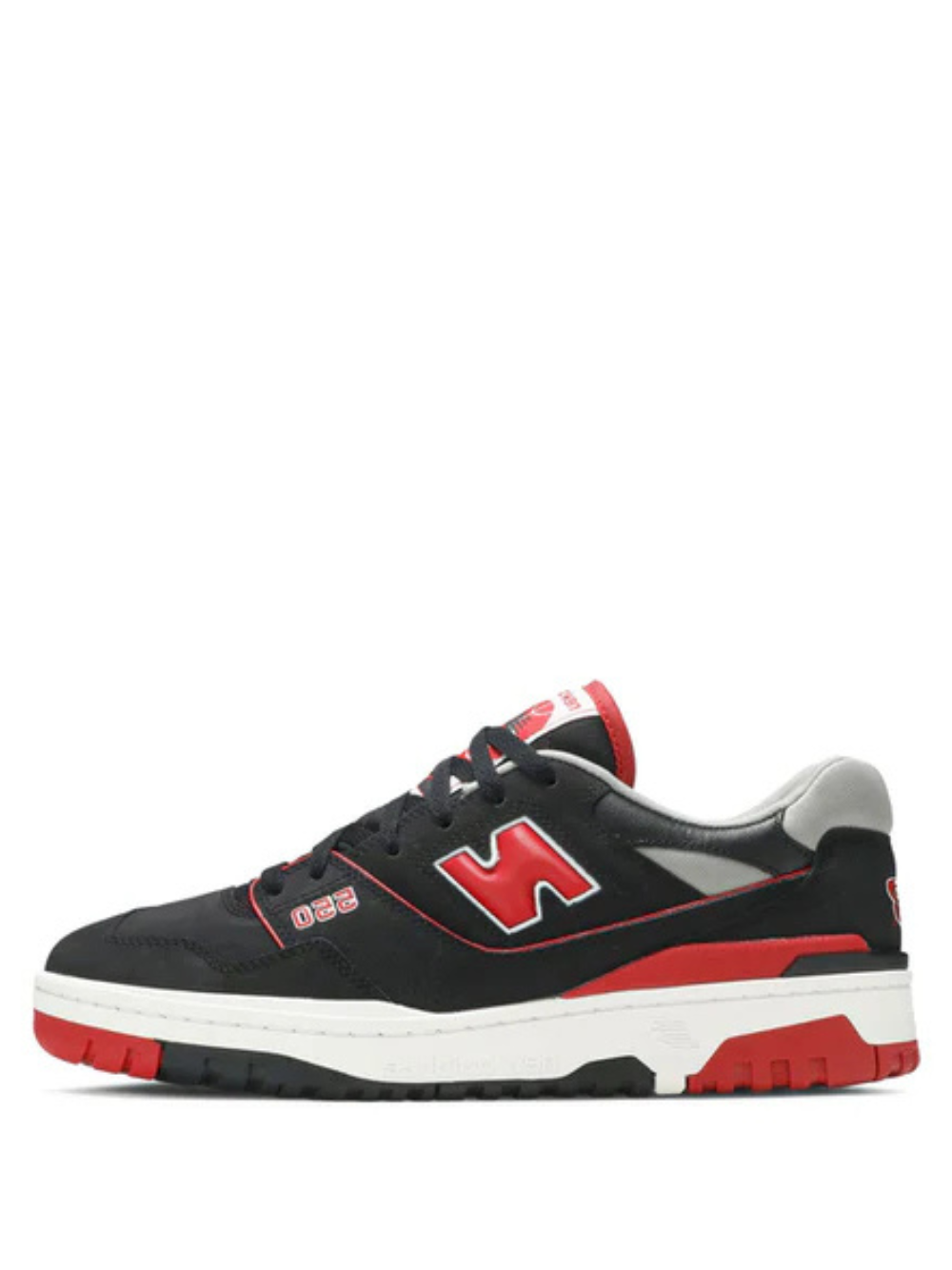 New Balance 550 Black Red Bred SHOES