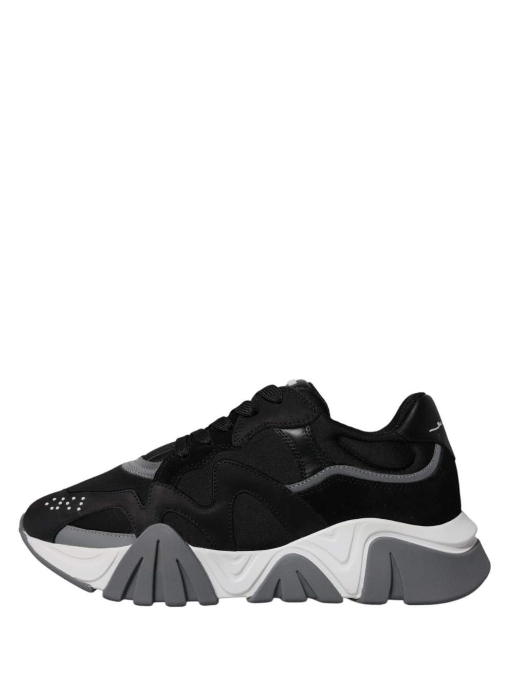 VERSACE SQUALO BLACK SNEAKER Fixed