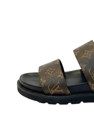 LOUIIS VUITTON BROWN SANDEL