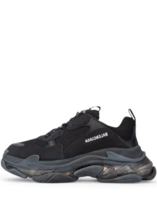 Balenciagaa Triple S Clear Sole Black