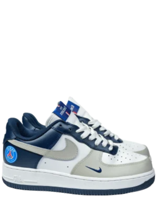 nikee airforce 1 paris saint german psg grey blue