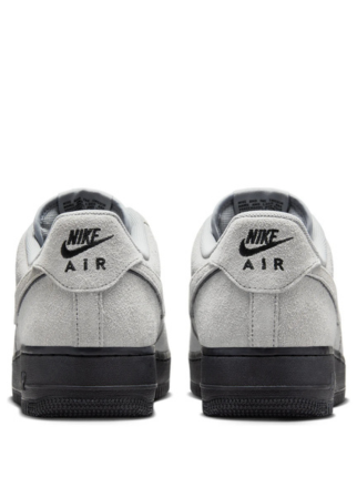NIKEE AIRFORCE SUEDE BLACK SMOKE GREY