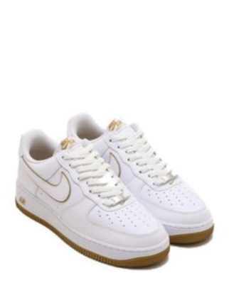 Nikee Air force 1 07 White Bronzine