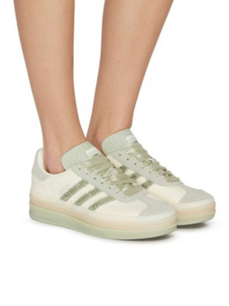 ADIDAS GAZELLE BOLD HALO GREEN RUFFLE
