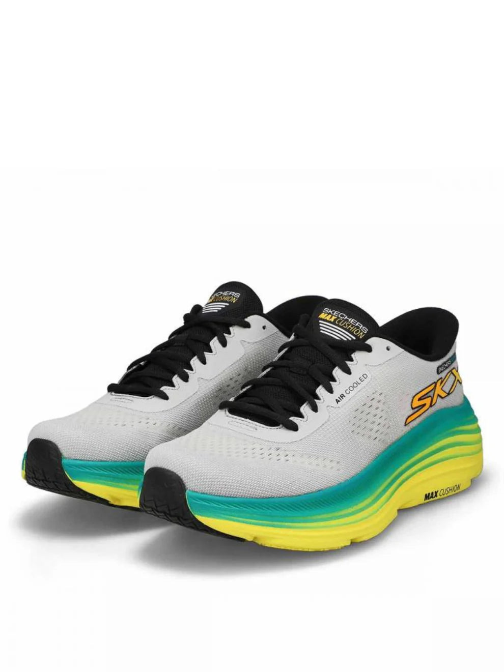 Sketcher.s Slip in Max Cushioning Endeavor Grey Multi