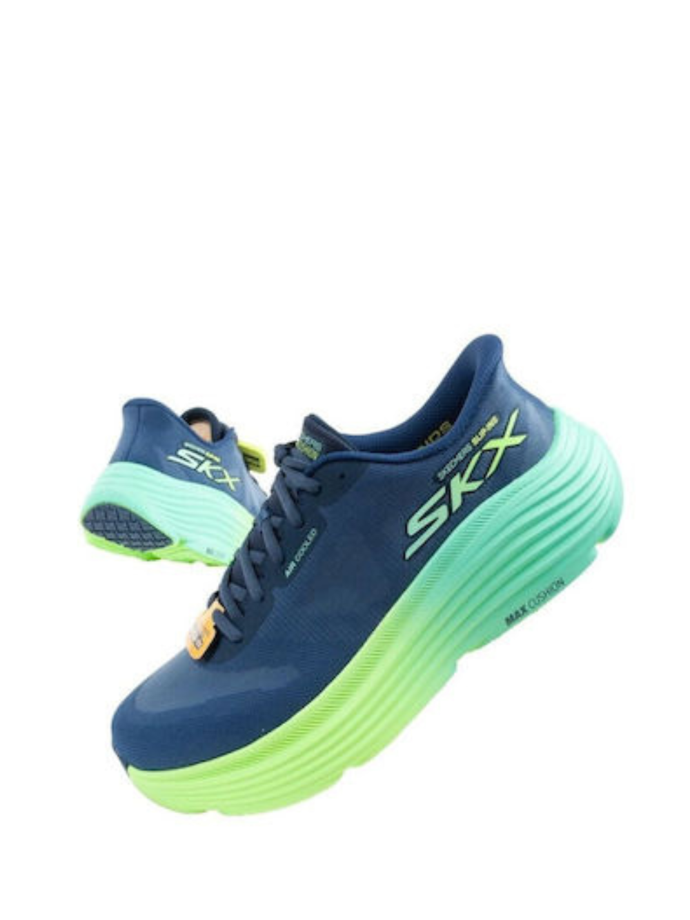 Sketchers Slip in Max Cushioning Endeavor Blue Multi