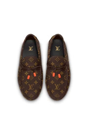Loui_ss Vuittion Suede Embossed Luxury Loafers Og box card dust bag Fix