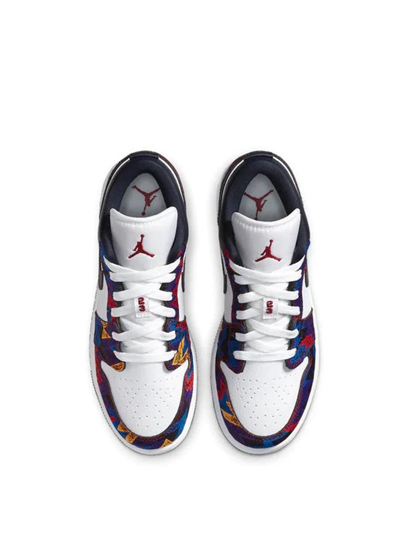 Nik_e Air Jordan 1 Low Nothing But The Net Fix