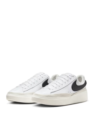 nikee blazer phantom low white black - 2