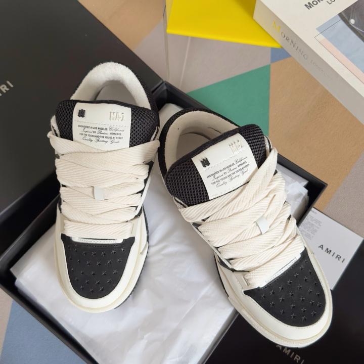 Amir.i MA-1 sneakers in a white and black