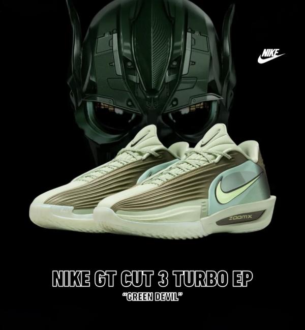 NIK.E AIR ZOOM GT CUT 3 TURBO HONEYDEW BARELY VOLT