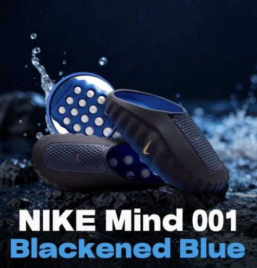 NIKEE MIND 001 blackendd blue