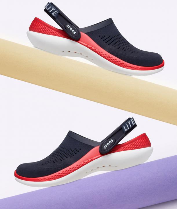 Croc.ss Lite Ride 360 Navy Red Carry Bag Og box