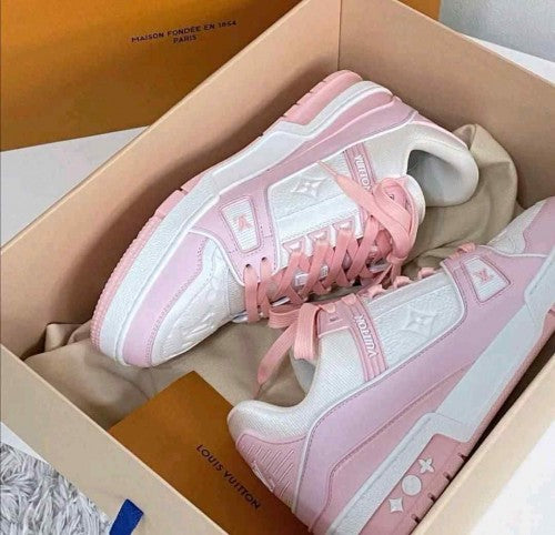 louiss vuittonn LV trainer PINK for her
