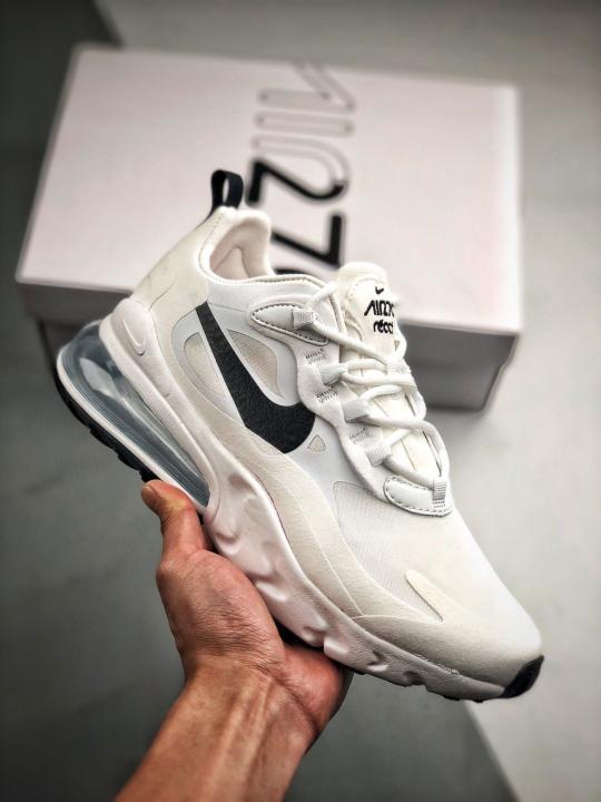 Nik.e Air Max 270 React Triple White Black
