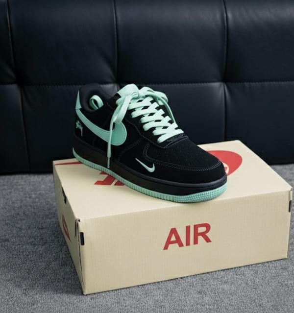NIK.E AIRFORCE 1 LOW STUSSY TIFFANY BLUE