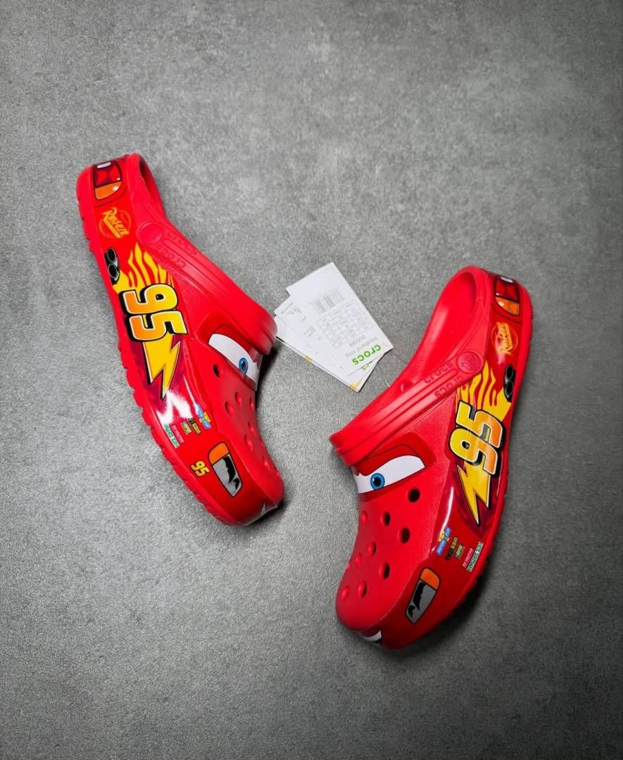 Croccs Classic Clog Lightning McQueen