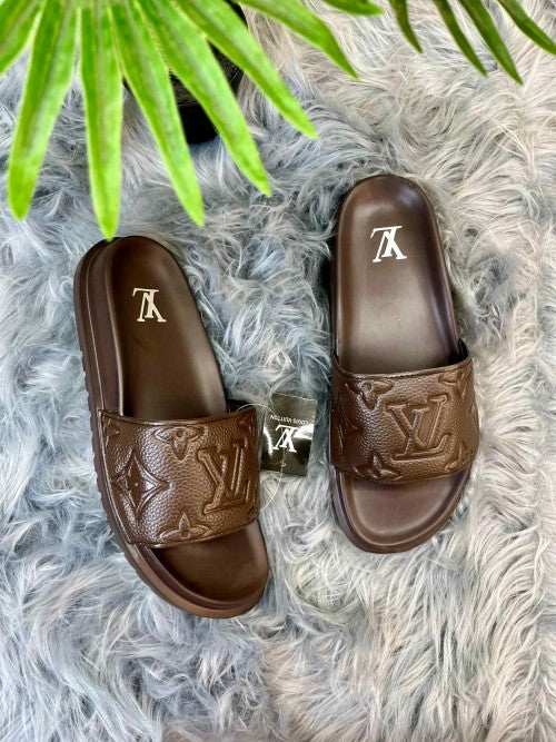 LOUI_S VUITTTON MIAMI MULE BROWN