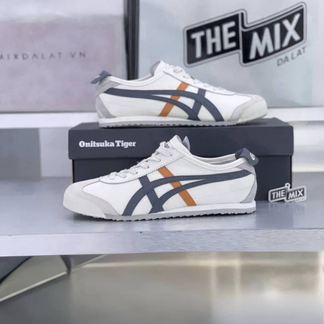 _onitsukka tiger mexico 66 shoes white navy orange