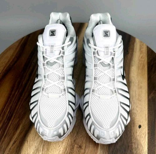 Nikee Airmax Shox TL White Black Platinum