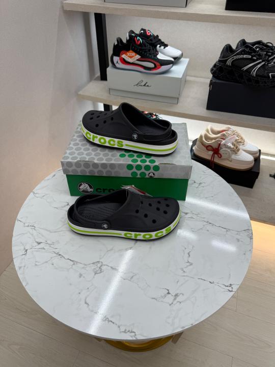 Crocks bayaband black green