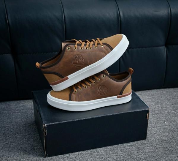 TIMBERLAND TAN WHITE CASUAL SNEAKER 0022