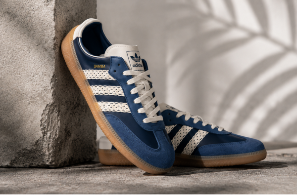 ADIDA.S SAMBA MULE NAVY GUM