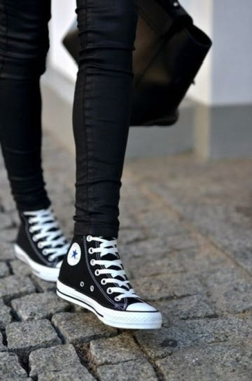 Convers Women All Star High Canvas Black
