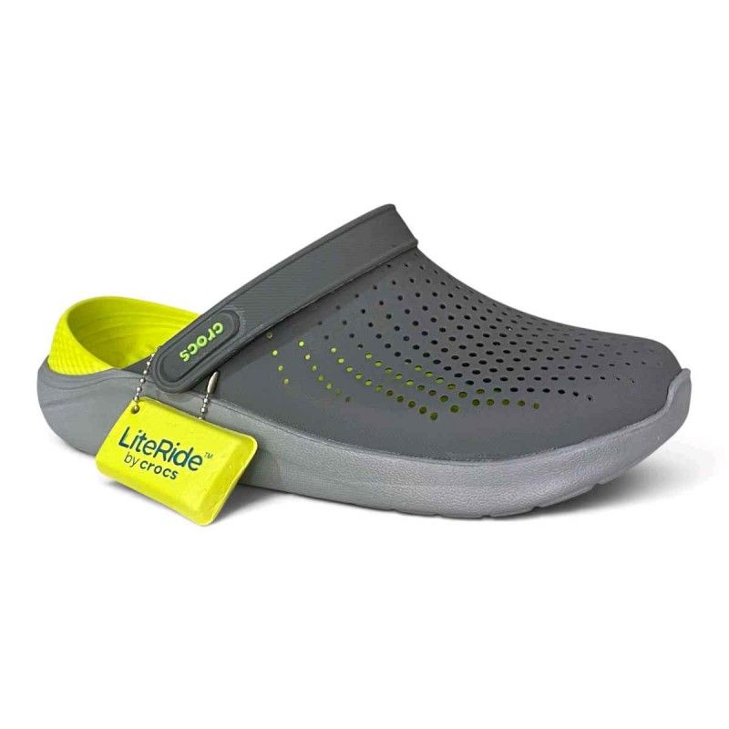 Croccss Literide Clog Grey Green