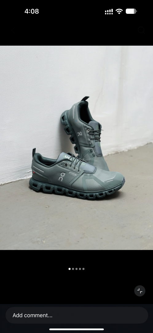 On Cloud 6 Waterproof 6 Olive