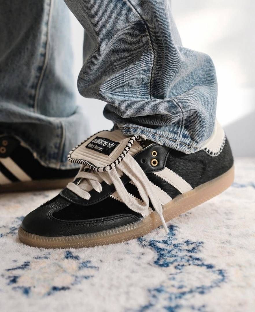ADIDAAS SAMBA X WALES BONNER PONY TONAL CORE BLACK