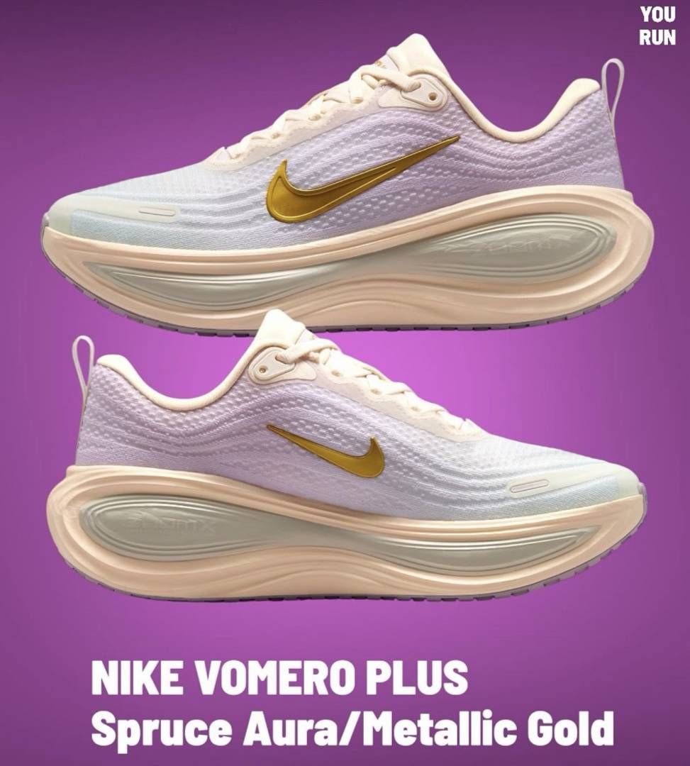 Nikkee Vomero Plus Metalic Gold