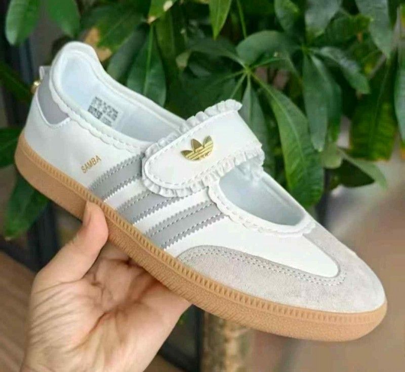 Adiddas Samba Jane white grey