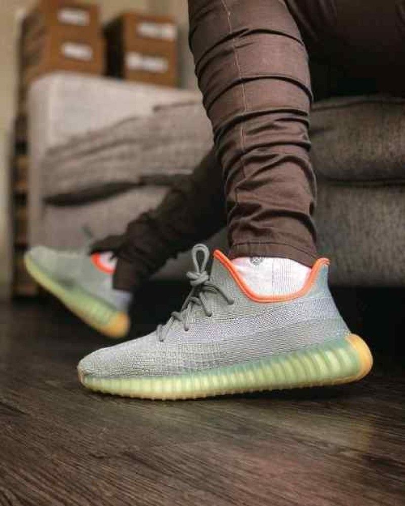 Adiddass Yeezy 350 V2 Desert Sage Semi UA With Full Accessories