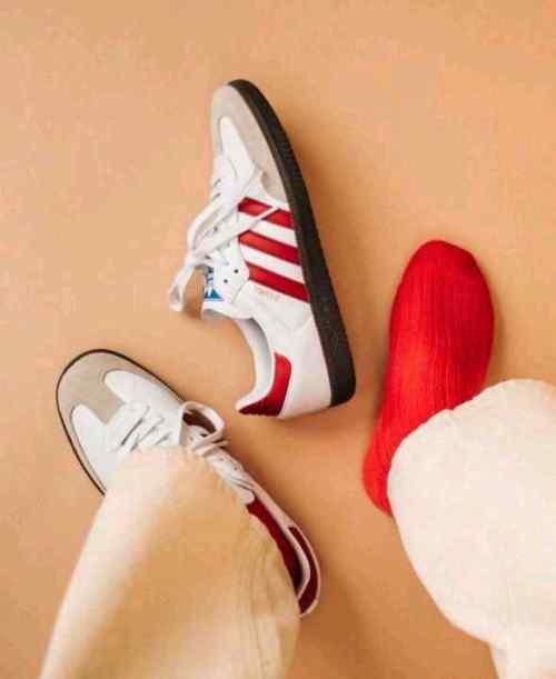 Addida s Samba OG White Red men