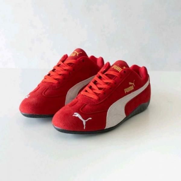 PUMMAA SPEEDCAT RED WHITE SUEDE